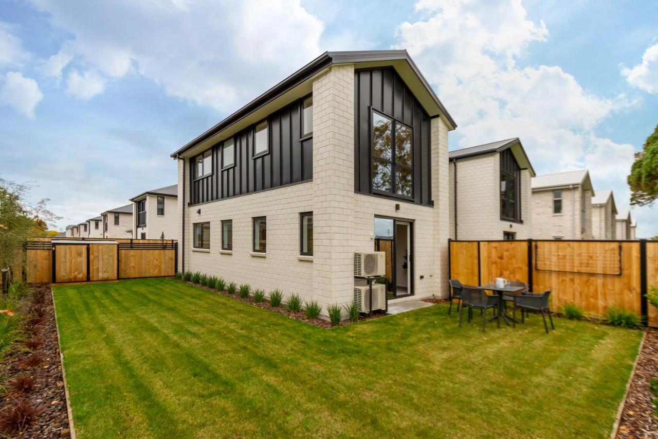 Peaceful Park View Townhouse 2 Bed W/Carpark Apartamento Christchurch Exterior foto
