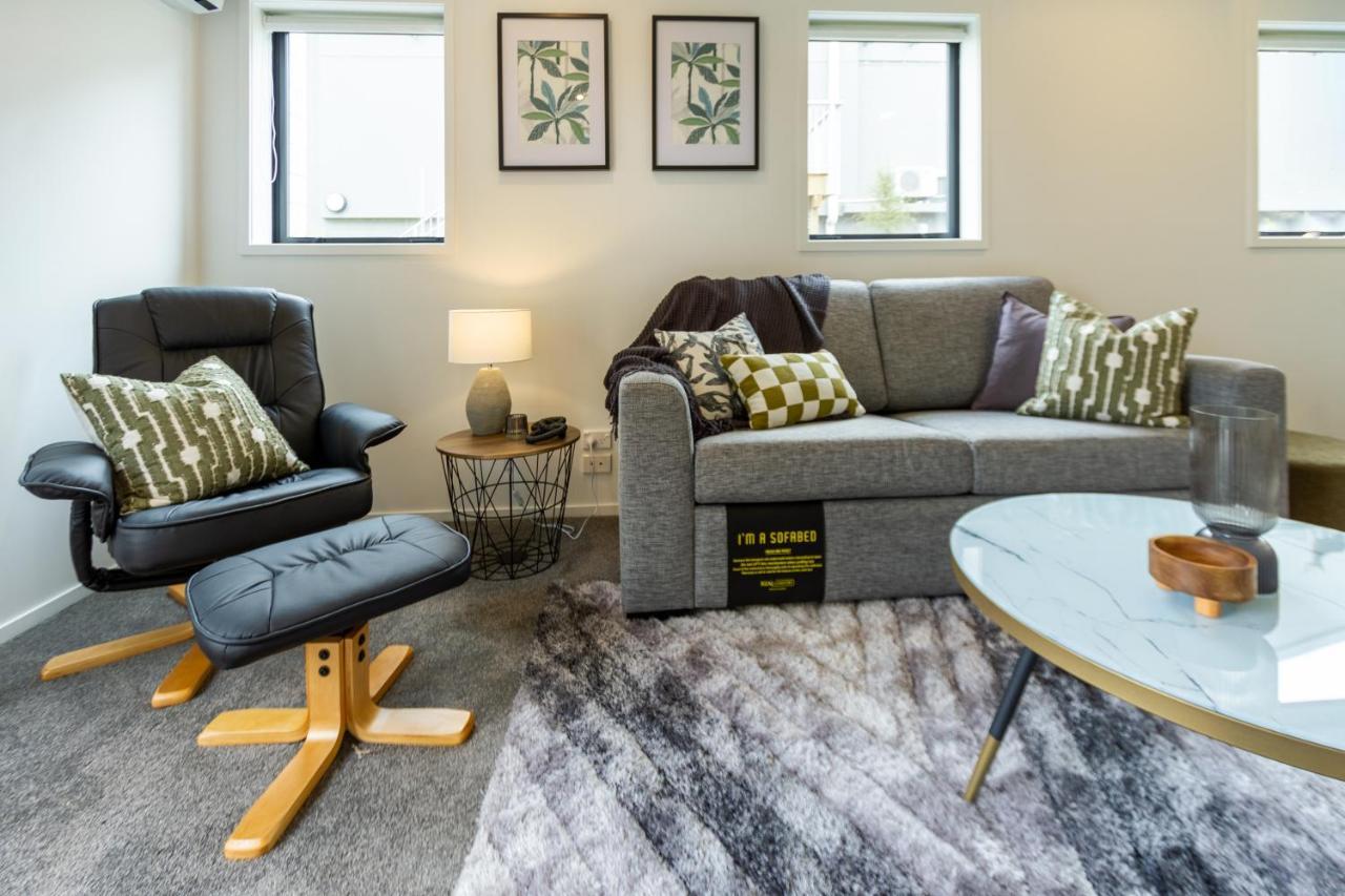 Peaceful Park View Townhouse 2 Bed W/Carpark Apartamento Christchurch Exterior foto